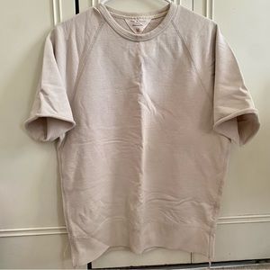 rag & bone cotton fleece short sleeve